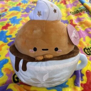 Smoko HOT COCOA TAYTO Potato Midi Mochi Plush 10” Stuffed Animal 2025 NWT